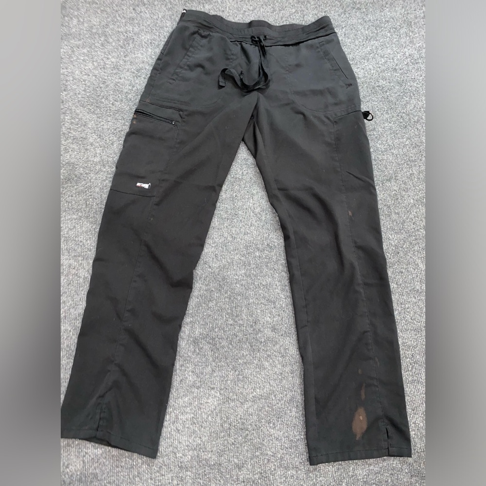 Greys anatomy black small petite pants